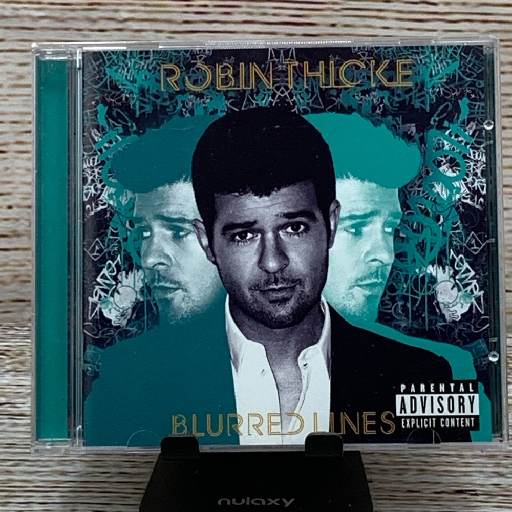 Robin Thicke - Blurred Lines [2013 CD] Deluxe Album T.I. Pharrell Kendrick Lamar